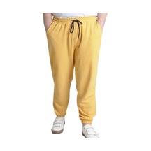 Mode Xl Eşofman Altı Lastikli Paça Waffle 23501 Hardal 001