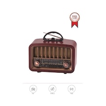Torima D-57 Nostalji Radyo Kablosuz Bluetooth Hoparlör