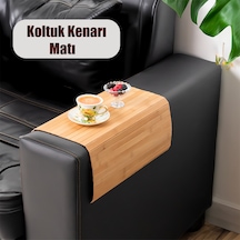 Porsima 220027 Bambu Koltuk Matı Katlanabilir Yan Sehpa