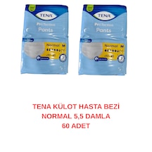 Tena Külot Hasta Bezi Normal 55 Damla Medium Beden - 60 Adet M