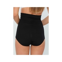 Bel + Basen + Göbek Toparlayan Slip Korse Siyah