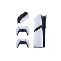 Sony PS5 Pro 2 TB Digital Edition + Dualsense Kol + Şarj İstasyonu