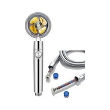 Qianfan Su Tasarruflu 360 Derece Dönebilen Turbo Pervaneli Siyah