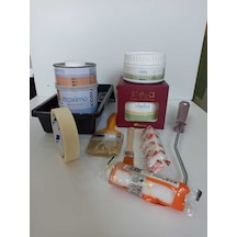 Stella Boya Tezgah Ahşap Eskitme Boya Seti Stella 0.5 Lt Sıvıcam 0.5 Lt Eskitme Boya 0.25 Lt Diğer