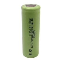Sertec - 1. 2v 1300 Mah - 4/5aa- Ni-mh Şarjlı Pil - Başsız / Flat Head