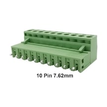10 Pin 7.62mm Geçmeli 180c Takım Klemens