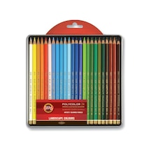 Koh-i Noor Polycolor Artist Kuru Boya 24 Renk Manzara Tonlar