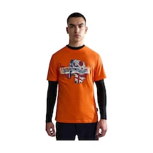 Napapijri S-gorfou Erkek T-shirt - Np0a4hfva001-18 Koyu Turuncu