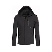 Delpino Erkek Su Ve Rüzgar Geçirmez Softshell Mont 434274507 - Siyah