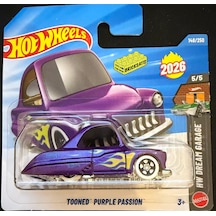 Hot Wheels Tekli Arabalar Tooned Purple Passion Jjf54 Dream Garage Çok Renkli