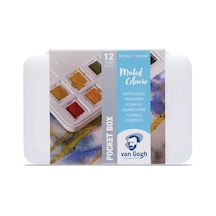 Suluboya Seti Muted Colors 12 Renk