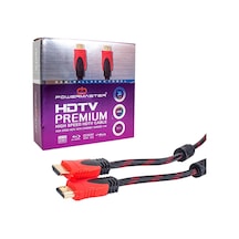 Powermaster 1.4V Örgülü Hdmi Kablo 3 Metre