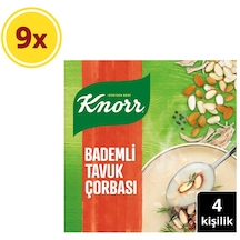 Knorr Bademli Tavuk Çorbası 9 x 75 G