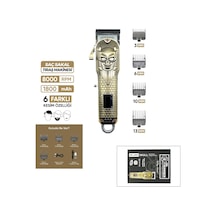 Saç - Sakal Kesme Traş Makinesi Ayarlanabilir Bıçak - 0,1mm-0,5mm 8000rpm 6 Farklı Kesim Mr-6800 54