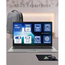 Asus ExpertBook P1503CVA-C516512G0DTKD65 Core 5 210H 16 GB 4 TB SSD 15.6" Free Dos Dizüstü Bilgisayar