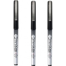 Penac Mıyabı Roller Siyah 0.7mm Metal-clip Üç Adet Siyah