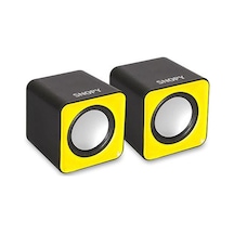 Snopy  Sn-66 2.0 Sarı Usb  Speaker