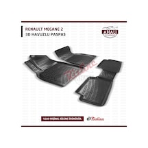 Rizline Renault Megane 2 2003-2008 Arası 3D Havuzlu Paspas
