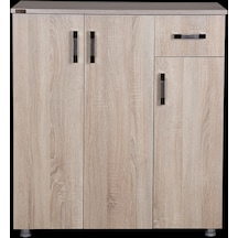 Ayakkabılık Beyaz Çok Amaç Model Parlak Cordoba Hard suntalem Demonte 5raf 1çekmece El Yapım Ceviz