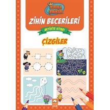 Çizgiler - Kral Şakir Zihin Becerileri Aktivite Kitabı - Varol Yaşaroğlu - Eksik Parça