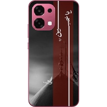 Oppo A6 Pro Uyumlu İslama Özgürlük Baskılı Silikon Kılıf Renkli
