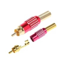 Pm-23804 Tos Fiş Metal Gold Kırmızı