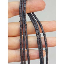 Bileklik Boy Hematit Taşı Dizi 2 2mm 49644 Yarım Dizi 17cm Uzunluğundadır Çok Renkli
