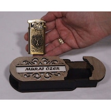 Çakmak Kişiye Özel İsim Yazılı Ve Mdf Tasarım Kutulu No:129 Çok Renkli