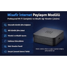Misafir İnternet Paylaşım Modülü Otomatik Şifre Rotasyonlu, Yönetilebilir Wi-fi Genişletici