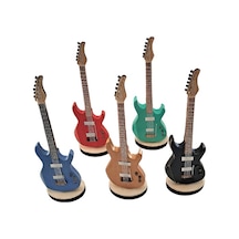 Müzik Aletleri Bibloları Büyük Boy Masa Tip Elektro Gitar