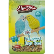 3 Adet Energy Premium Muhabbet Kuşu Yemi 400 Gr