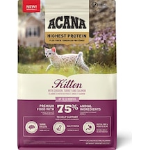 Acana Kitten Tavuklu Hindili ve Somon Balıklı Yavru Kedi Maması 1800 G