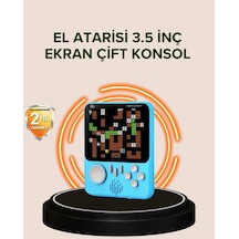 Tv Bağlantılı Çift Lu Şarjlı Retro Gamepad Seti
