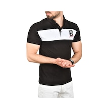 Deepsea Erkek Siyah Slim Fit Nefes Alan Pamuklu Kumaş Dar Kesim Kıvrılmaz Yaka Polo Yaka Tişört 2503019 Siyah Deepsea Erkek Siyah Slim Fit Nefes Alan Pamuklu Kumaş Dar Kesim Kıvrılmaz Yaka Polo Yaka Tişört 2503019 Siyah