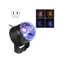 Sones Mgy-019 6w Uzaktan Kumanda Led Kristal Sihirli Top Işığı Renkli Dönen Sahne Lazer Işığı, Özellikler: Abd Tak Çok Renkli