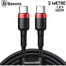 Baseus Cafule PD2.0 100W Flash USB Type-C Şarj Kablosu 2mt 20V 5