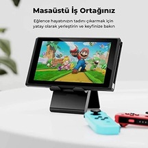Saiji S0 Cep Telefonu İçin Katlanabilir Akıllı Telefon Şarj Standı, Seyahat Standı, Mükemmel Dayanıklılık, Çalışma Masası, 4-8 İnç 14 Pro Max, 13 İle Uyumlu