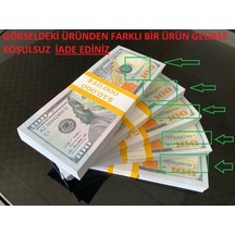 Aykar 500 Adet 100 Dolar Geçersiz Dizi Film Video Tiktok Çekimi İçin
