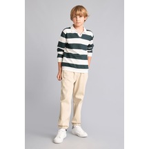 Defacto Standart Paça Pelüş Astar Jogger Pantolon Erkek Çocuk F1976a826wnbg31 Bej-bg31