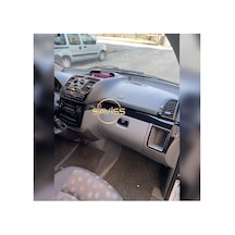 Mercedes Vito Parlak Siyah Full Set Torpido Konsol Maun Kaplama Pianblack