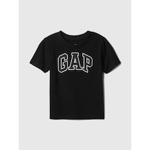 Erkek Bebek Gap Logo T-shirt Siyah-5972 Siyah