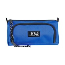 Jacbag Prime Xl-lastik Ayraçlı İki Bölmeli Kalem Kutusu Prime Xl-saks renkli