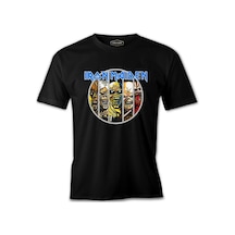 Iron Maiden - The Evolution Of Eddie Siyah Erkek Tshirt