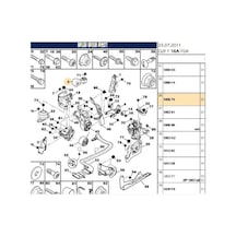 Motor Destek Takozu 406 407 806 1806.74-r55156-mh13115