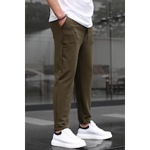 Madmext Haki Basic Waffle Kumaş Erkek Pantolon 6509-haki Haki