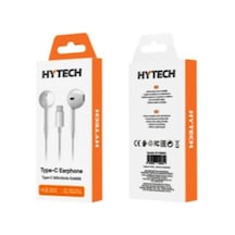 Hytech Hy-xbk53 Typec Telefon Uyumlu Beyaz Kulak İçi Mikrofonlu Kulaklık