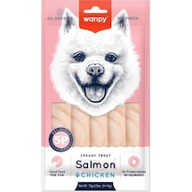 Wanpy Somonlu Tavuklu Krema Köpek Ödülü 5 x 14 G