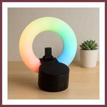 Storeşahin Bluetooth Mini Hoparlör Usb Şarjlı Led Işıklı Telefon Tutucu Shn0720