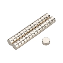 30 Adet Çap 10Mm X Kalınlık 5Mm Güçlü Yuvarlak Neodyum Mıknatıs