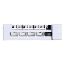 Evrensel Usb Ve Pwm Fan Hub, 4 Usb Başlıklı Fan Kontrol Cihazı - 6 Fan Bağlantı Noktası - Manye